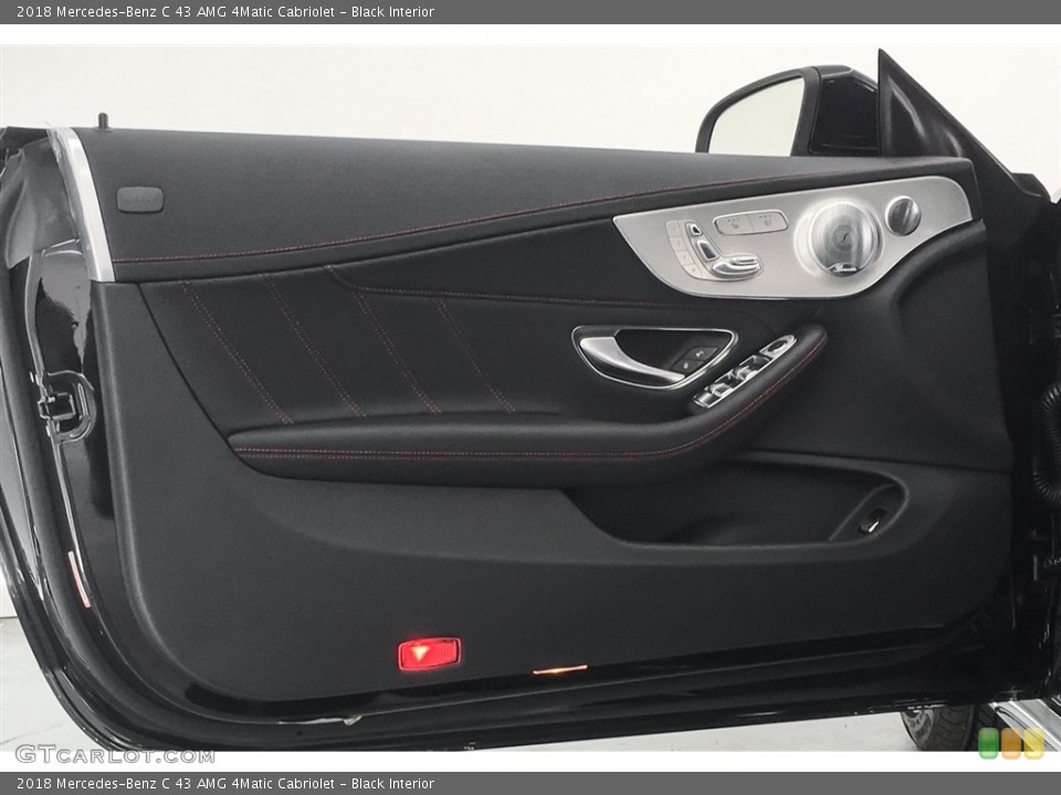 Black Interior Door Panel for the 2018 Mercedes-Benz C 43 AMG 4Matic Cabriolet #126138074