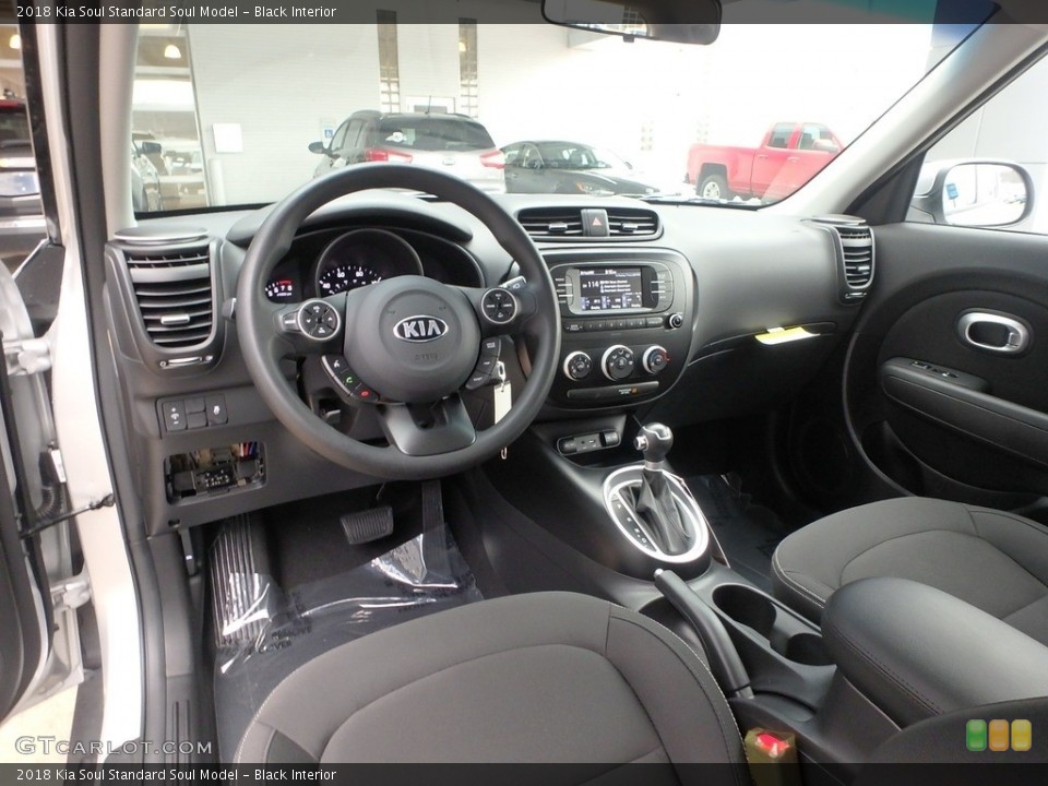 Black Interior Photo for the 2018 Kia Soul  #126141981