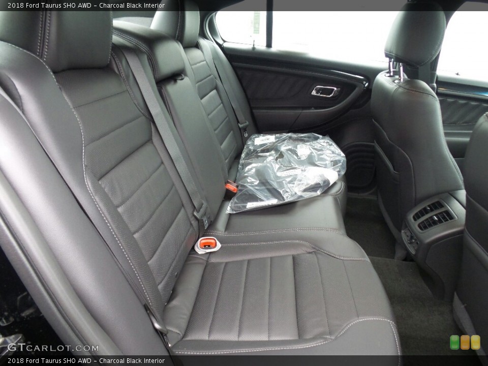Charcoal Black Interior Rear Seat for the 2018 Ford Taurus SHO AWD #126147819