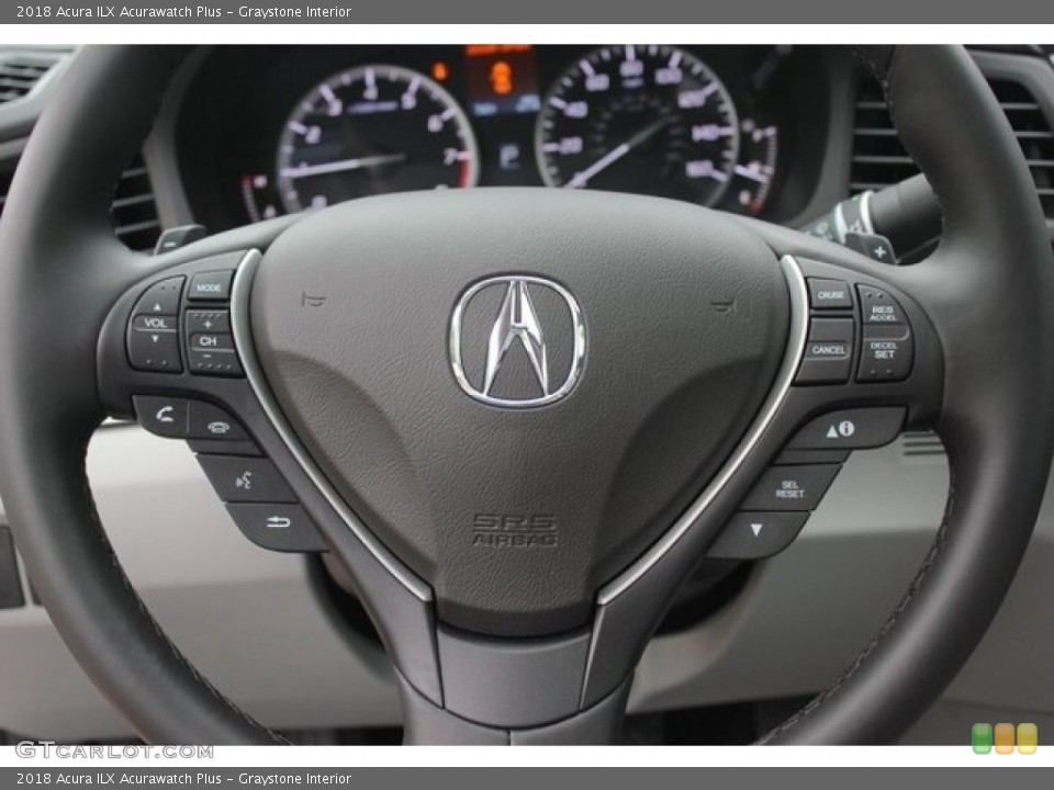 Graystone Interior Steering Wheel for the 2018 Acura ILX Acurawatch Plus #126151173