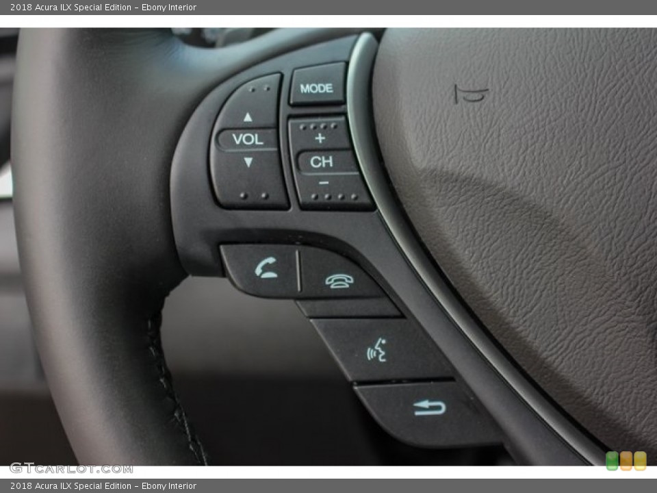 Ebony Interior Controls for the 2018 Acura ILX Special Edition #126153870