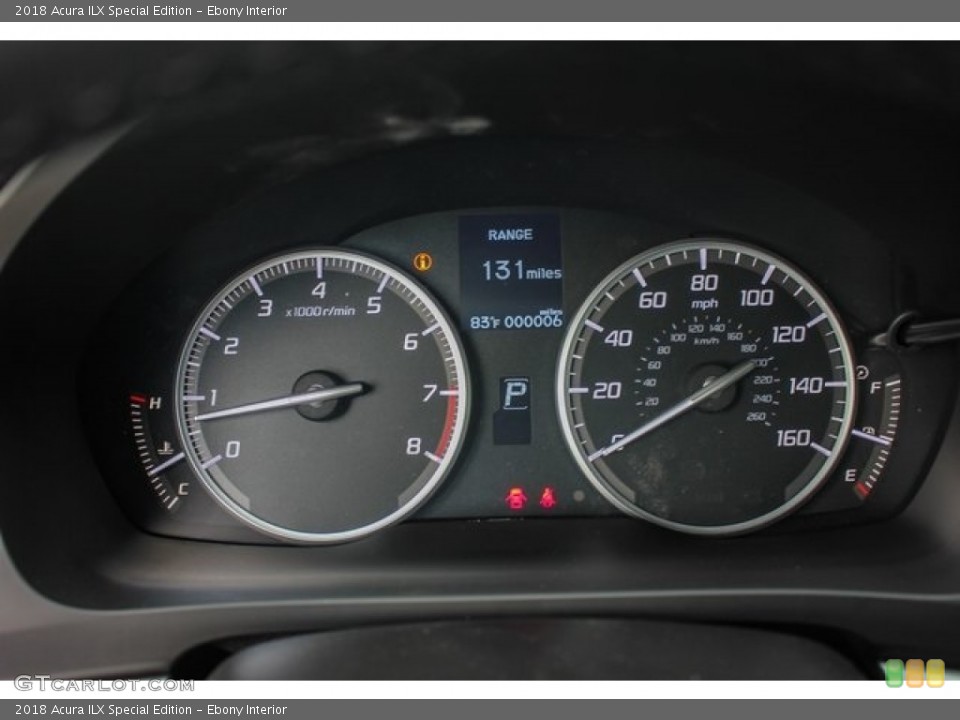 Ebony Interior Gauges for the 2018 Acura ILX Special Edition #126153882