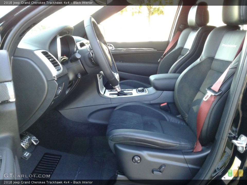 Black Interior Photo for the 2018 Jeep Grand Cherokee Trackhawk 4x4 #126168855