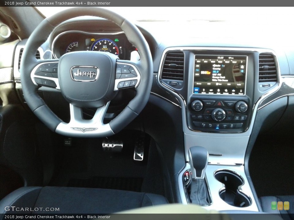 Black Interior Dashboard for the 2018 Jeep Grand Cherokee Trackhawk 4x4 #126169629