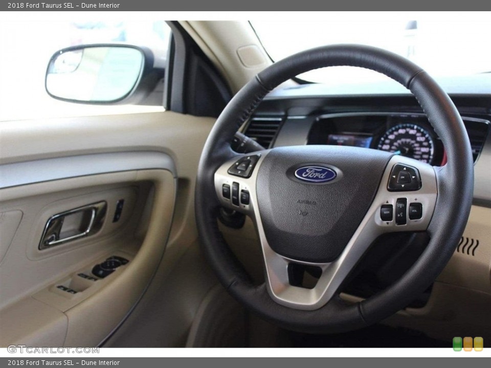 Dune Interior Steering Wheel for the 2018 Ford Taurus SEL #126178101