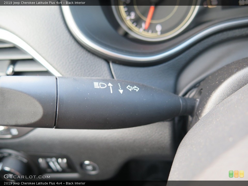 Black Interior Controls for the 2019 Jeep Cherokee Latitude Plus 4x4 #126183093