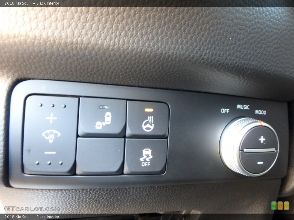 Black Interior Controls for the 2018 Kia Soul ! #126196187