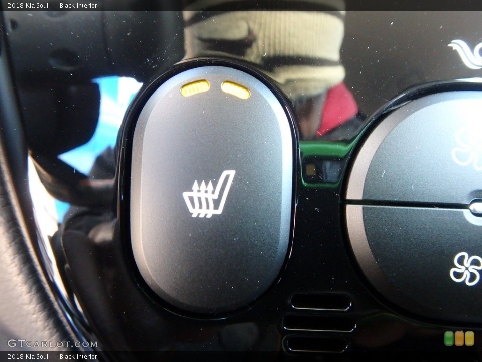 Black Interior Controls for the 2018 Kia Soul ! #126196262