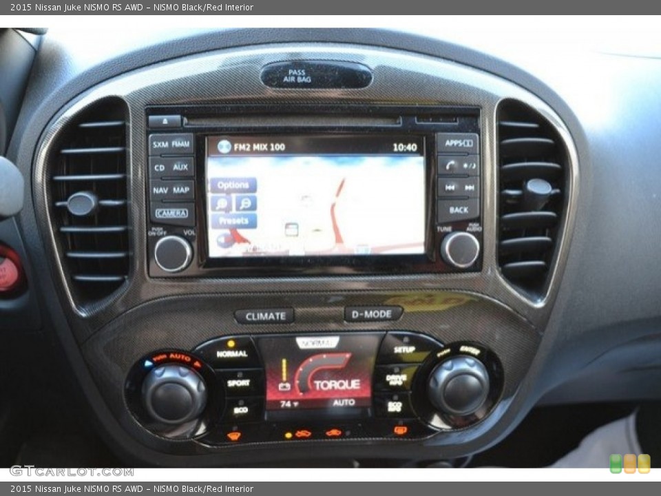 NISMO Black/Red 2015 Nissan Juke Interiors