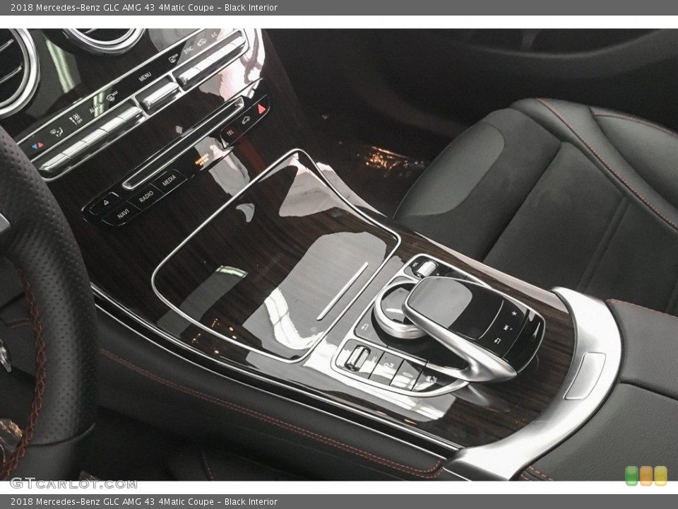 Black Interior Controls for the 2018 Mercedes-Benz GLC AMG 43 4Matic Coupe #126220921
