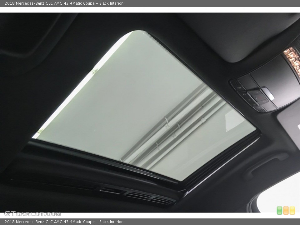Black Interior Sunroof for the 2018 Mercedes-Benz GLC AMG 43 4Matic Coupe #126221104