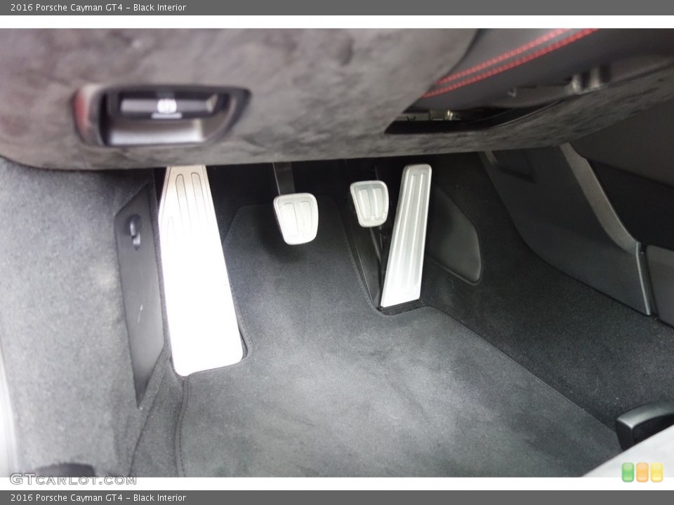 Black Interior Controls for the 2016 Porsche Cayman GT4 #126232422