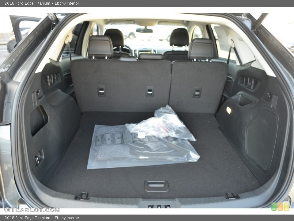 Ebony Interior Trunk for the 2018 Ford Edge Titanium #126237978
