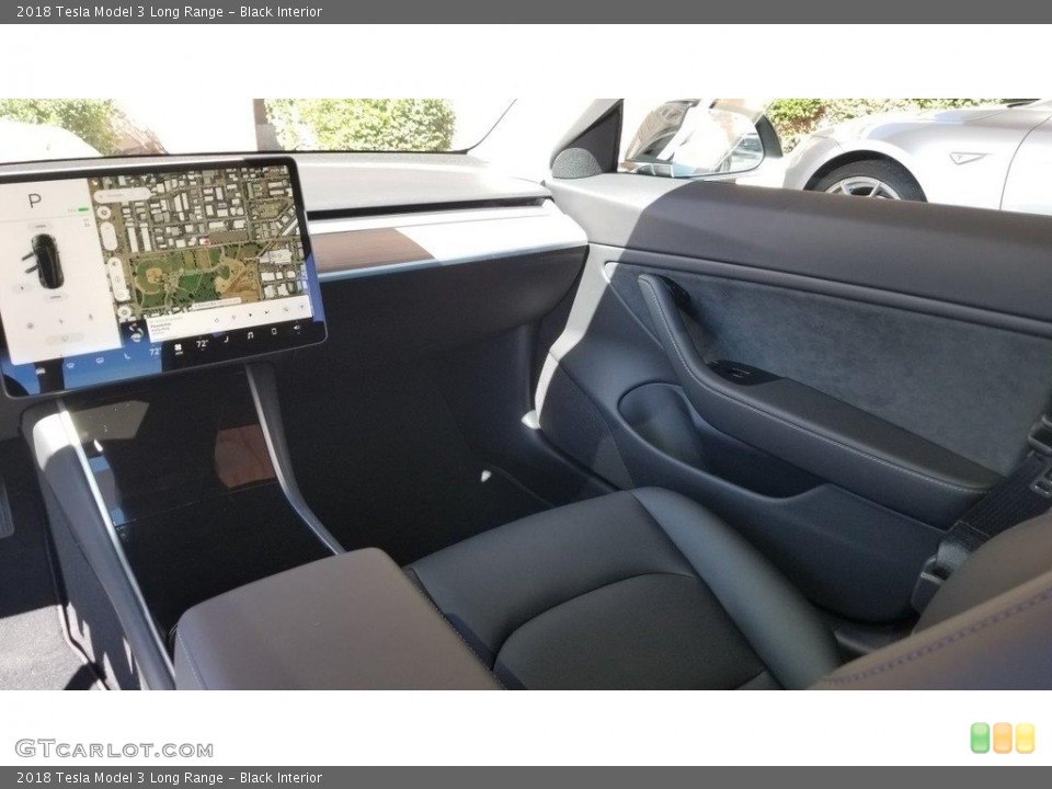 Black Interior Door Panel for the 2018 Tesla Model 3 Long Range #126242772