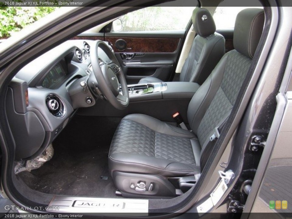 Ebony Interior Photo for the 2018 Jaguar XJ XJL Portfolio #126255445
