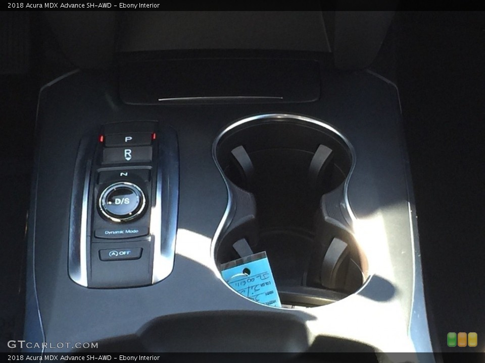 Ebony Interior Transmission for the 2018 Acura MDX Advance SH-AWD #126255859