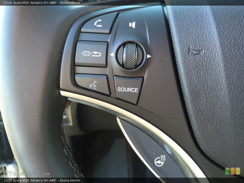 Ebony Interior Controls for the 2018 Acura MDX Advance SH-AWD #126256862