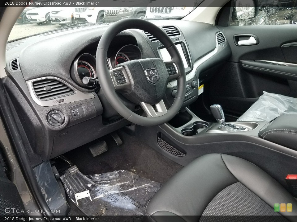 Black Interior Photo for the 2018 Dodge Journey Crossroad AWD #126261868