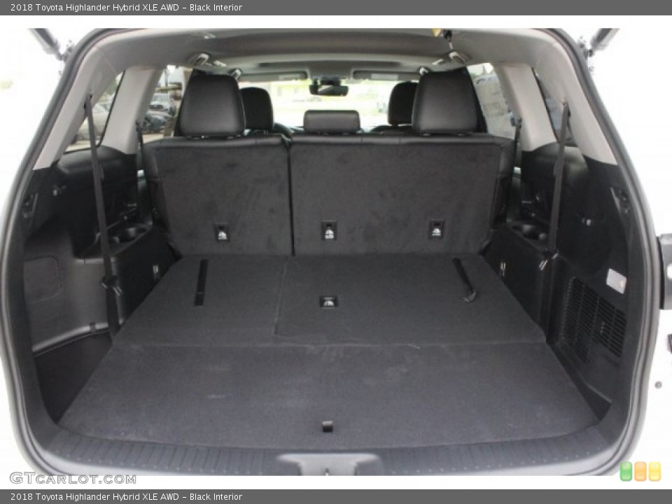 Black Interior Trunk for the 2018 Toyota Highlander Hybrid XLE AWD #126262756