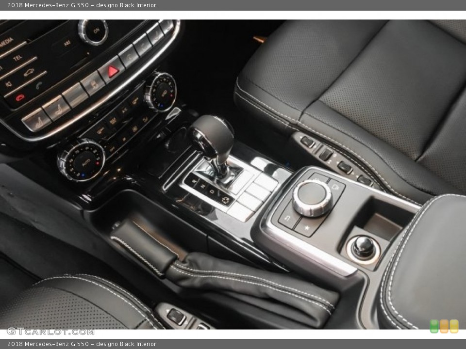 designo Black Interior Controls for the 2018 Mercedes-Benz G 550 #126280647