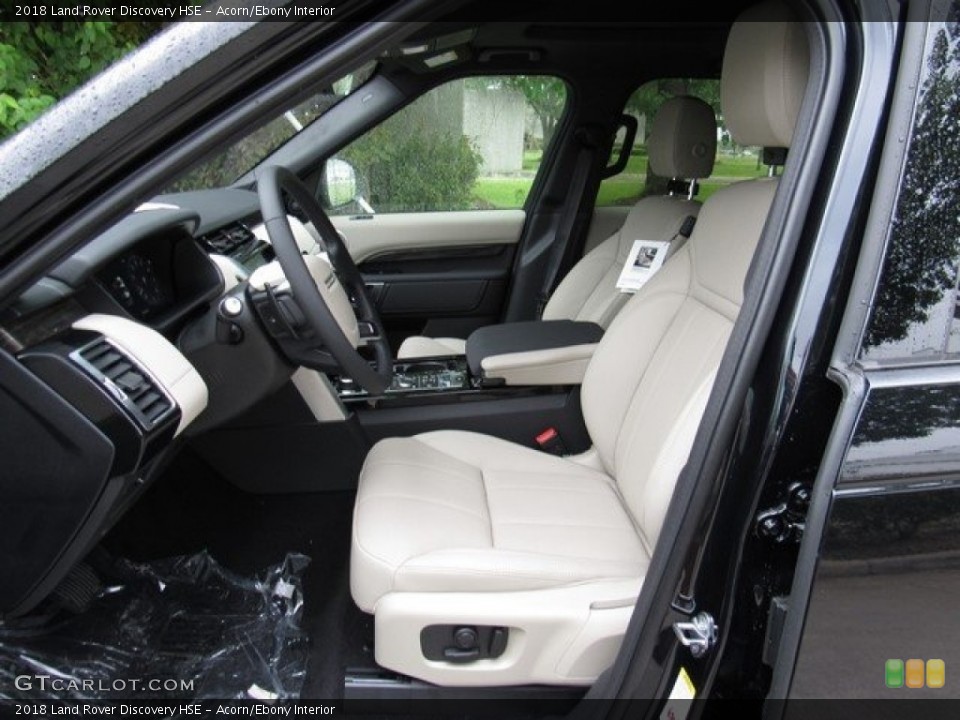 Acorn/Ebony Interior Photo for the 2018 Land Rover Discovery HSE #126282492