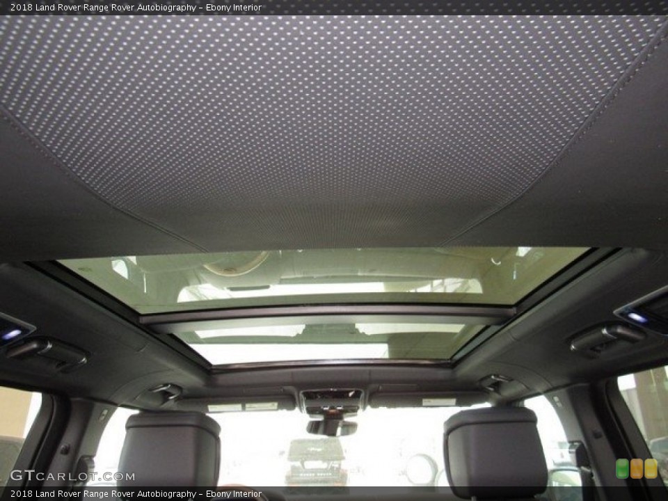 Ebony Interior Sunroof for the 2018 Land Rover Range Rover Autobiography #126298041