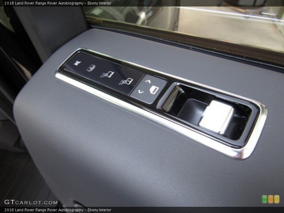 Ebony Interior Controls for the 2018 Land Rover Range Rover Autobiography #126298134