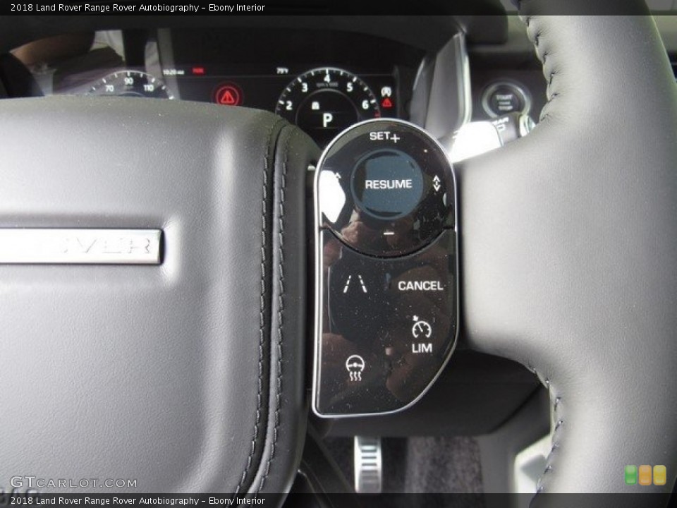 Ebony Interior Controls for the 2018 Land Rover Range Rover Autobiography #126298245