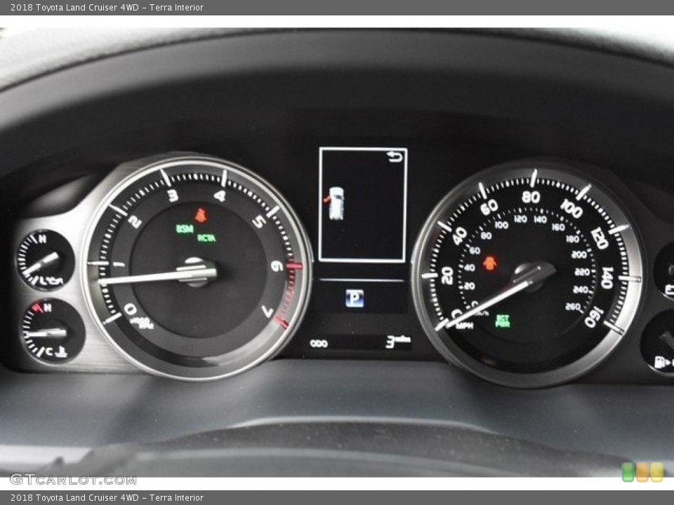 Terra Interior Gauges for the 2018 Toyota Land Cruiser 4WD #126302271