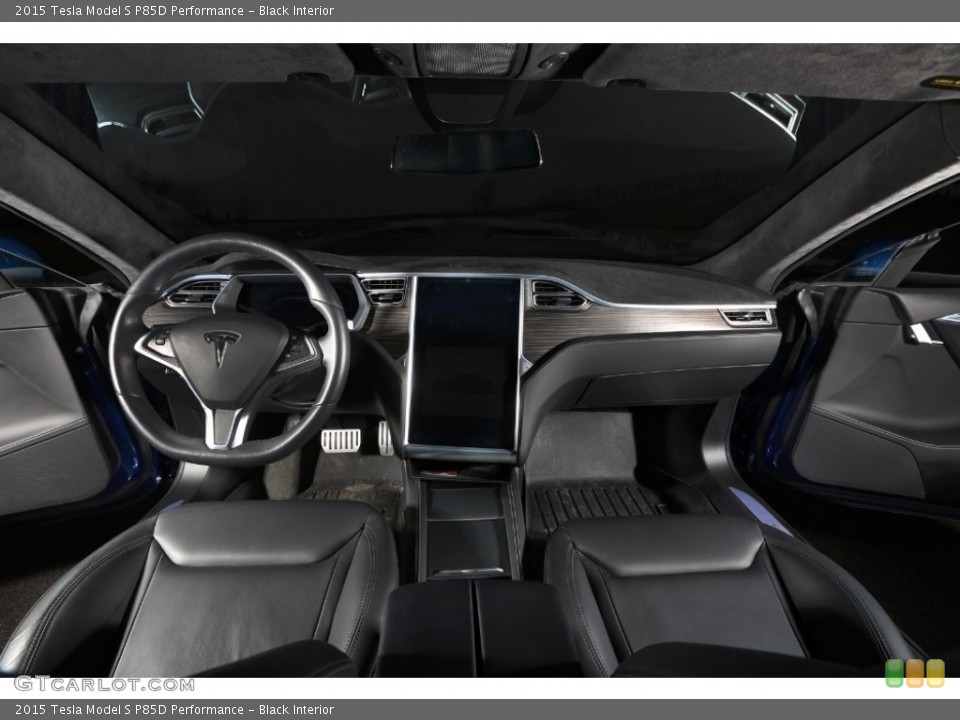 Black Interior Photo for the 2015 Tesla Model S P85D Performance #126305403