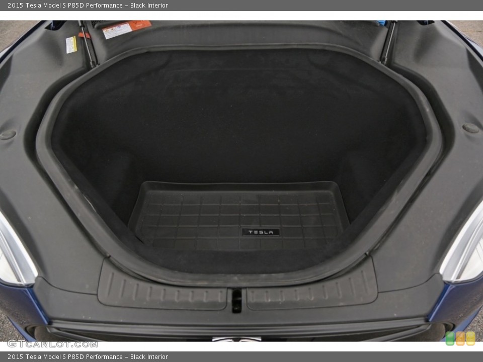 Black Interior Trunk for the 2015 Tesla Model S P85D Performance #126305460