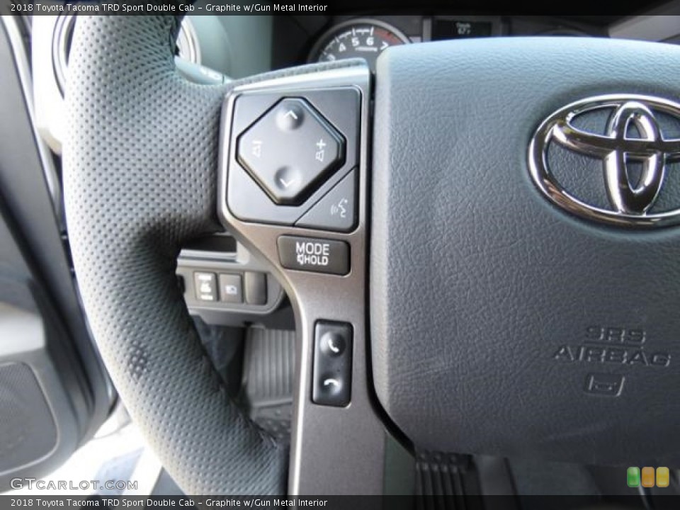 Graphite w/Gun Metal Interior Controls for the 2018 Toyota Tacoma TRD Sport Double Cab #126314490