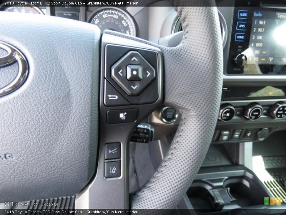 Graphite w/Gun Metal Interior Controls for the 2018 Toyota Tacoma TRD Sport Double Cab #126314511