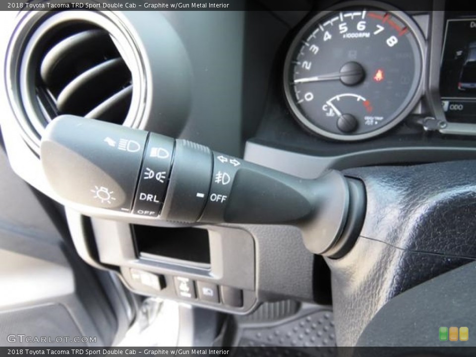 Graphite w/Gun Metal Interior Controls for the 2018 Toyota Tacoma TRD Sport Double Cab #126314532