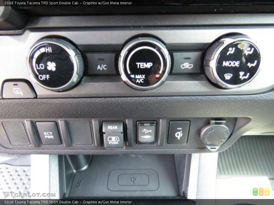 Graphite w/Gun Metal Interior Controls for the 2018 Toyota Tacoma TRD Sport Double Cab #126314628