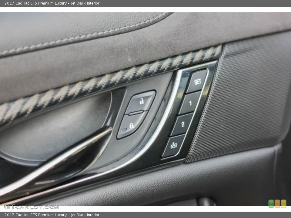 Jet Black Interior Controls for the 2017 Cadillac CTS Premium Luxury #126325968