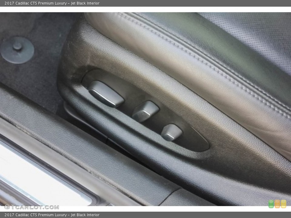 Jet Black Interior Controls for the 2017 Cadillac CTS Premium Luxury #126325992