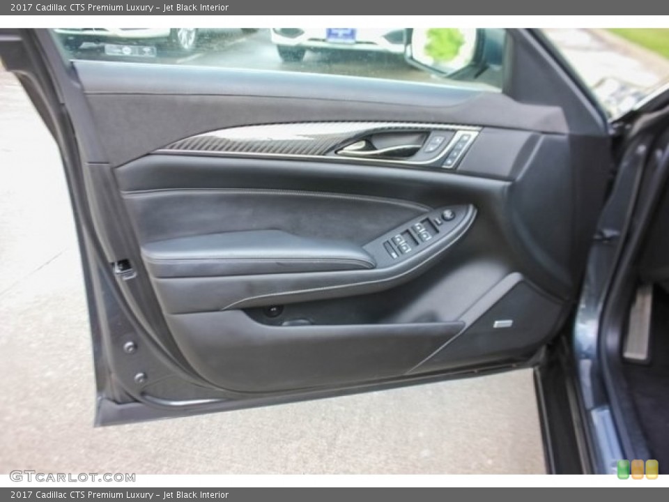 Jet Black Interior Door Panel for the 2017 Cadillac CTS Premium Luxury #126326007