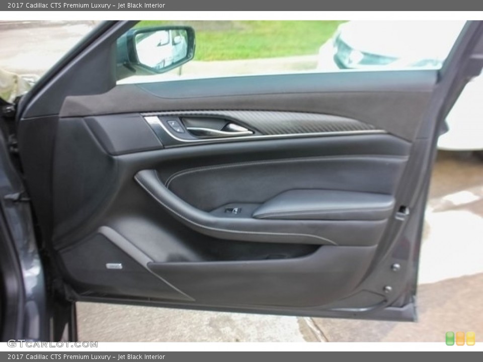Jet Black Interior Door Panel for the 2017 Cadillac CTS Premium Luxury #126326091