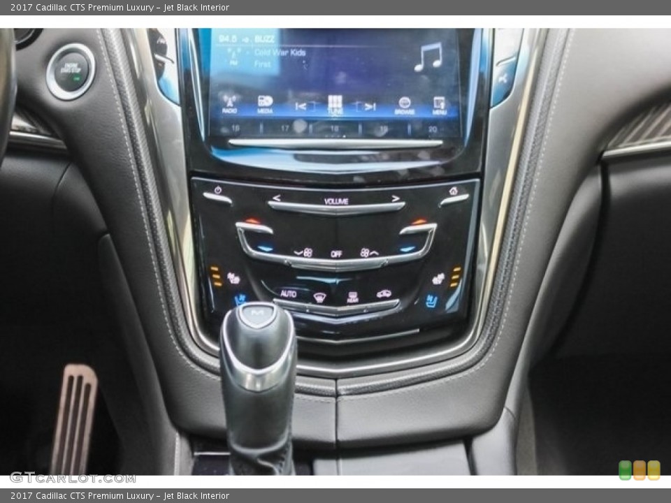 Jet Black Interior Controls for the 2017 Cadillac CTS Premium Luxury #126326160
