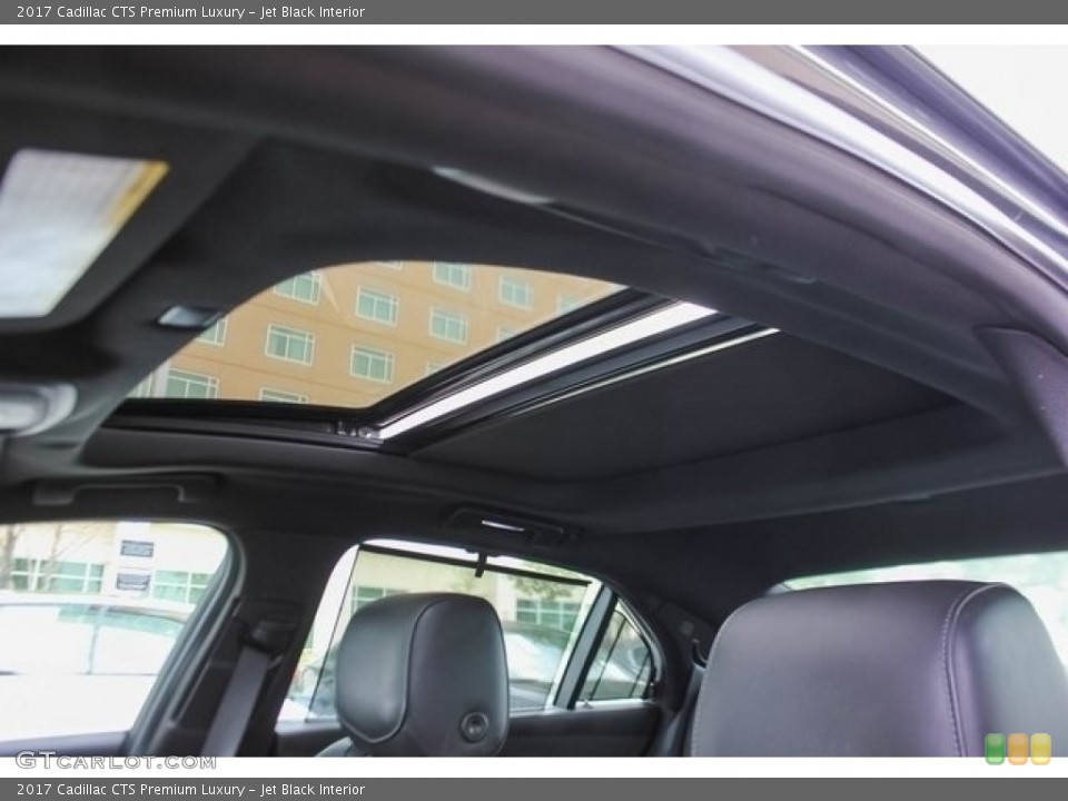 Jet Black Interior Sunroof for the 2017 Cadillac CTS Premium Luxury #126326289