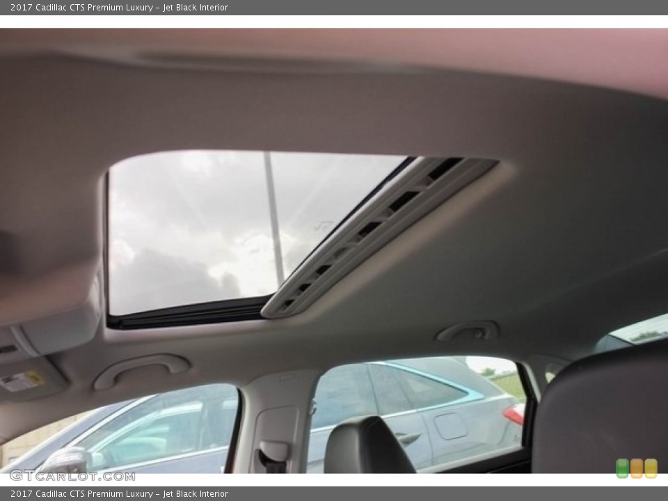 Jet Black Interior Sunroof for the 2017 Cadillac CTS Premium Luxury #126326310