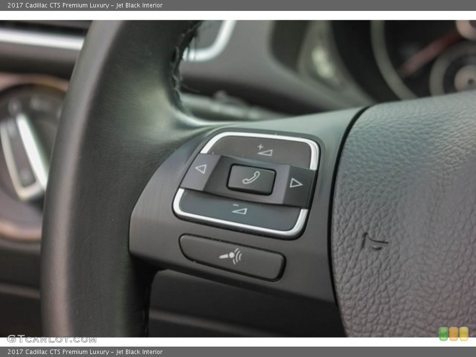 Jet Black Interior Controls for the 2017 Cadillac CTS Premium Luxury #126326343