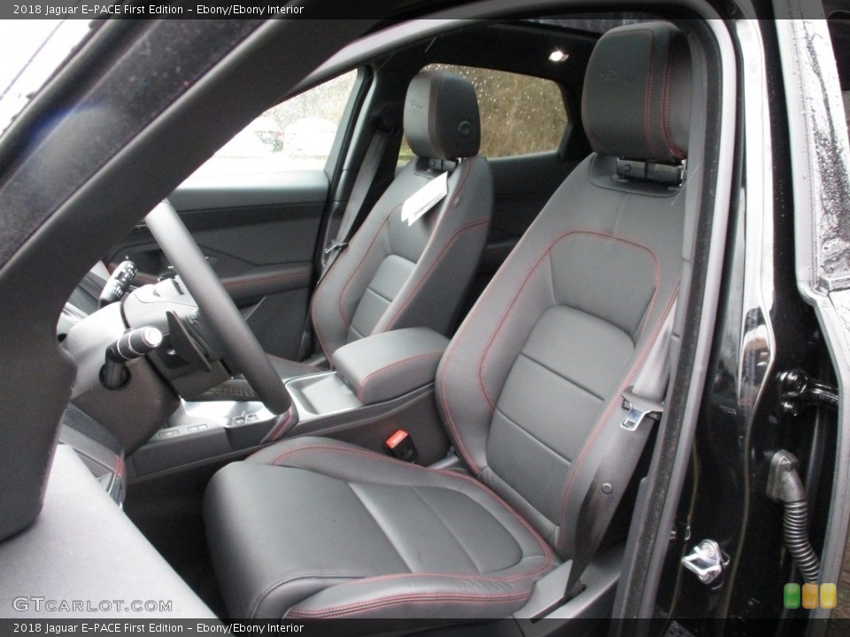 Ebony/Ebony 2018 Jaguar E-PACE Interiors