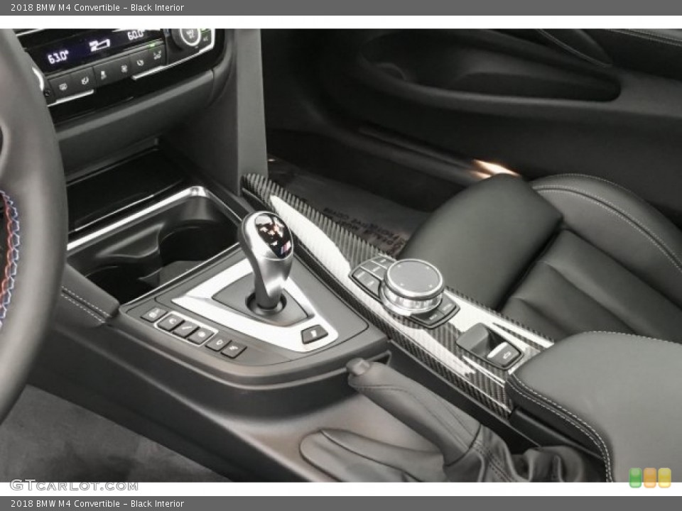 Black Interior Transmission for the 2018 BMW M4 Convertible #126330563