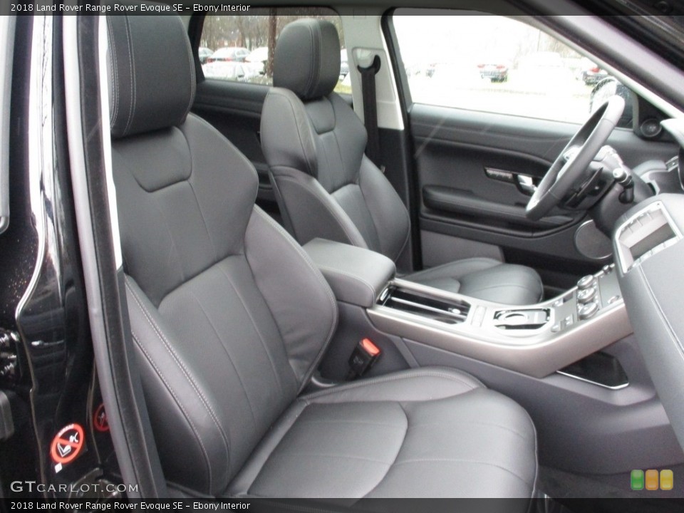 Ebony Interior Front Seat for the 2018 Land Rover Range Rover Evoque SE #126335201