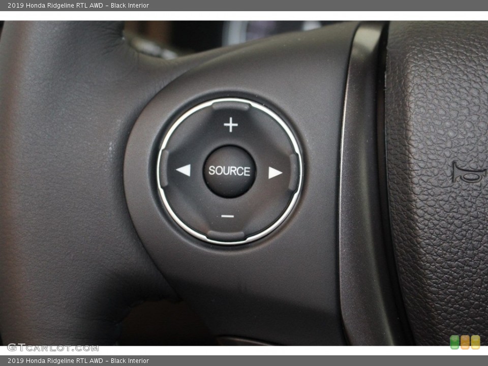 Black Interior Controls for the 2019 Honda Ridgeline RTL AWD #126338138