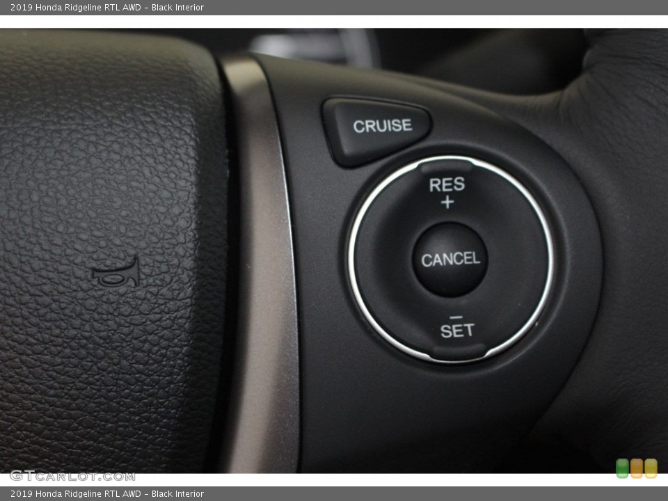 Black Interior Controls for the 2019 Honda Ridgeline RTL AWD #126338168