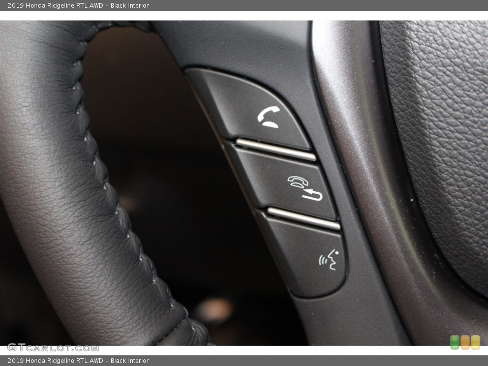 Black Interior Controls for the 2019 Honda Ridgeline RTL AWD #126338197