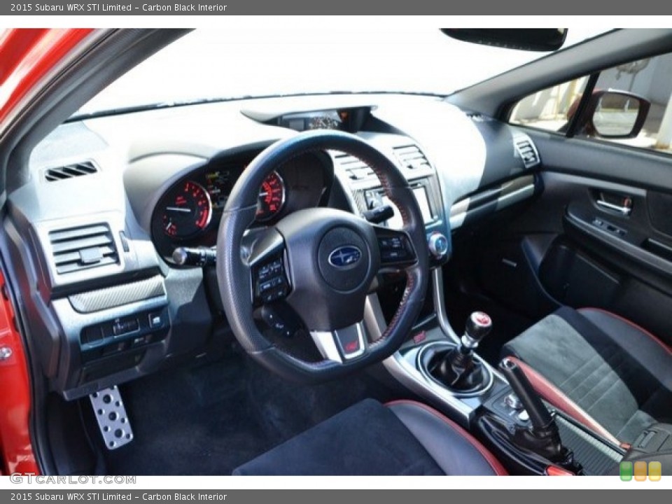 Carbon Black Interior Front Seat for the 2015 Subaru WRX STI Limited #126339932